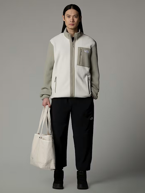 Толстовка на флісі на блискавці чоловіча The North Face M Yumiori Full NF0A883R9IG1 XS Сіра (800070329361) - зображення 3