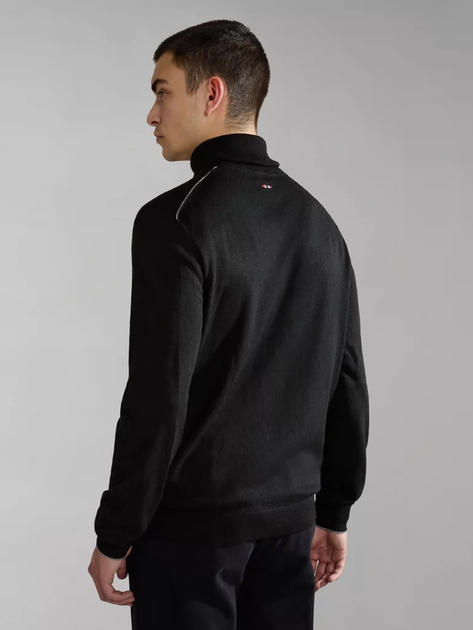 Гольф-водолазка чоловіча Napapijri Damavand NP0A4GJT0411002 M Чорна (800070311928) - зображення 2