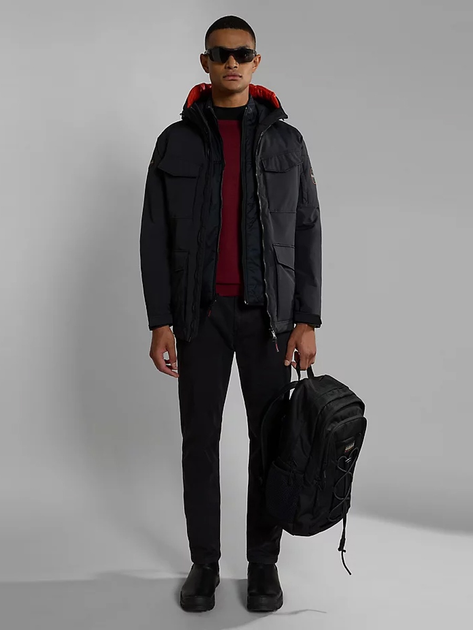 Джемпер чоловічий Napapijri Damavand NP0A4GJUR541006 XL Червоний (800070311950) - зображення 3