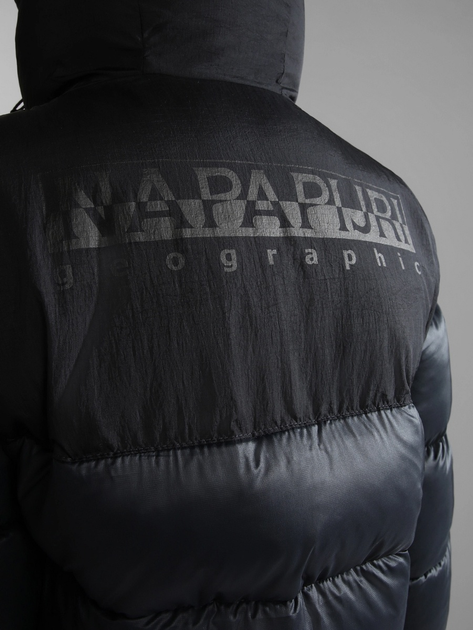 Куртка зимова коротка чоловіча Napapijri A-Hornelen NP0A4GLL0411006 M Чорна (800070311954) - зображення 5