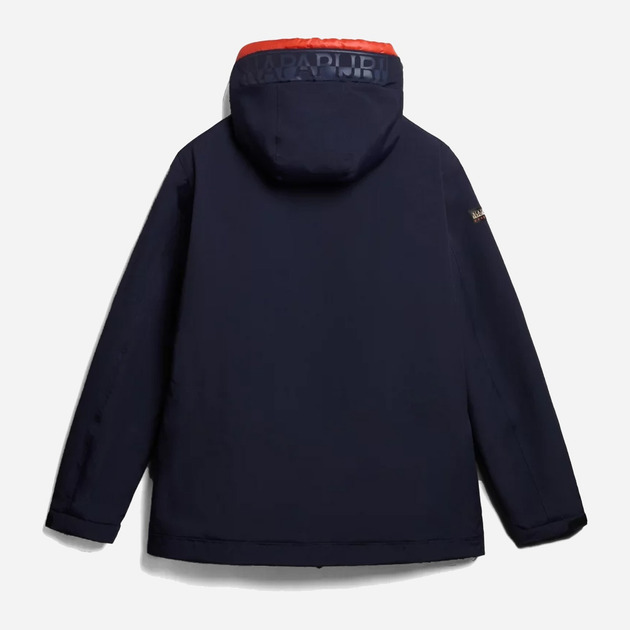 Куртка демісезонна з капюшоном чоловіча Napapijri 20-22 NP0A4HEK1761002 M Темно-синя (800070311992) - зображення 7