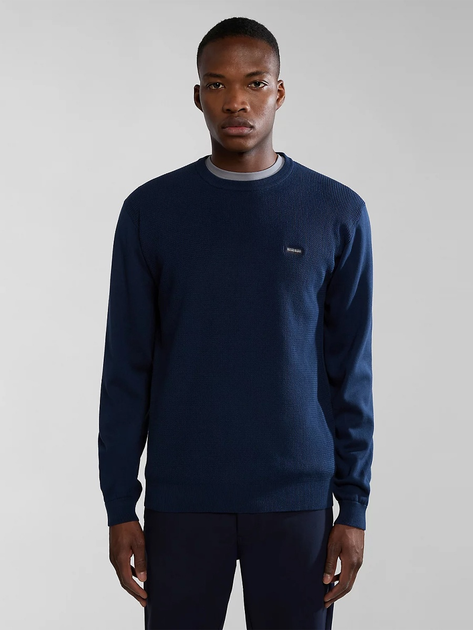 Джемпер чоловічий Napapijri D-Barensee NP0A4HS91761 XL Темно-синій (800070320945) - зображення 1