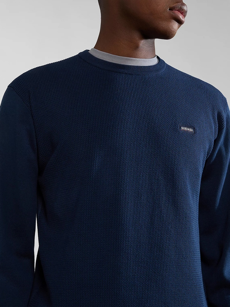 Джемпер чоловічий Napapijri D-Barensee NP0A4HS91761 XL Темно-синій (800070320945) - зображення 4