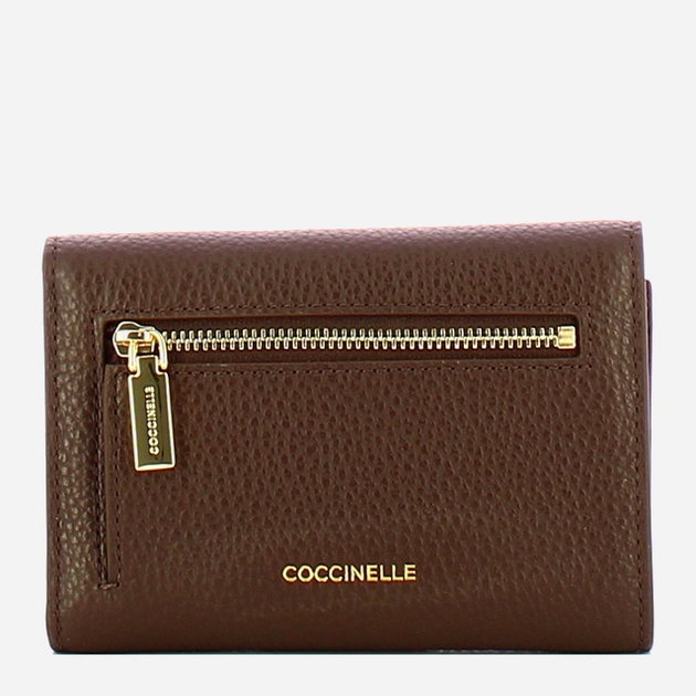 Portfel damski skórzany Coccinelle C-Me E2SSL11D621 W20 Ciemnobrązowy (800070346066) - obraz 2