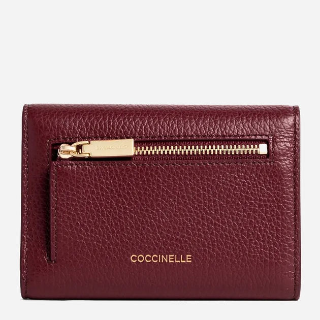 Portfel damski skórzany Coccinelle C-Me E2SSL11D621 R52 Bordowy (800070346064) - obraz 2