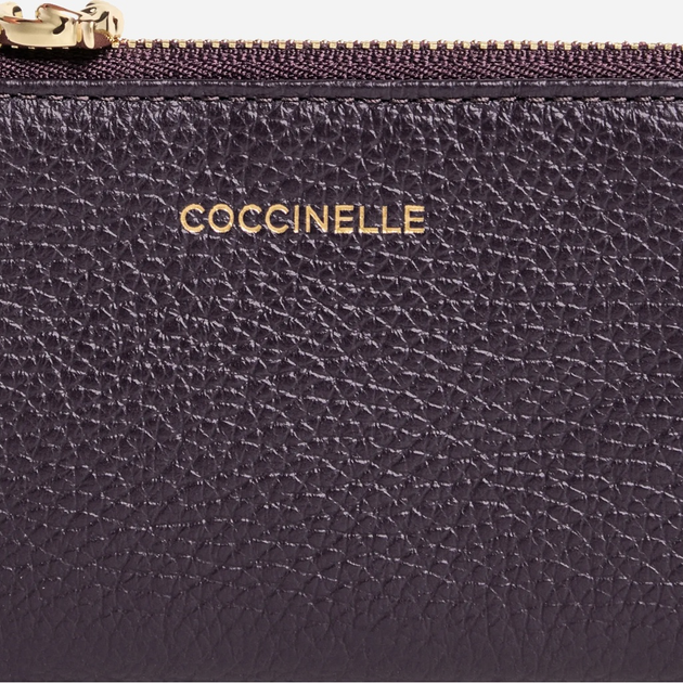 Ключниця жіноча з натуральної шкіри Coccinelle C-Me E2TBM193101 V87 Фіолетова (800070345973) - зображення 3