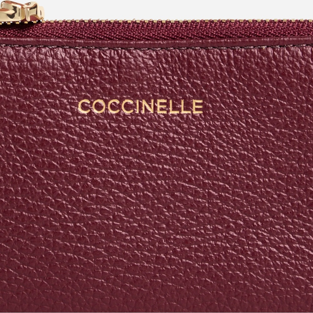 Ключниця жіноча з натуральної шкіри Coccinelle C-Me E2TBM193101 R52 Бордова (800070345962) - зображення 3