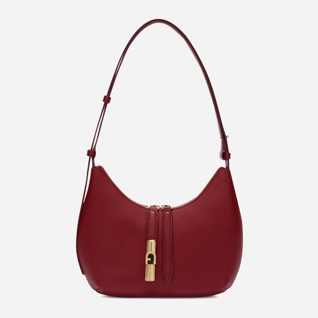 Torebka bagietka damska ze skóry naturalnej mała Furla Goccia WB01500BX3353CGQ001007 Czerwona (800070331260) - obraz 1