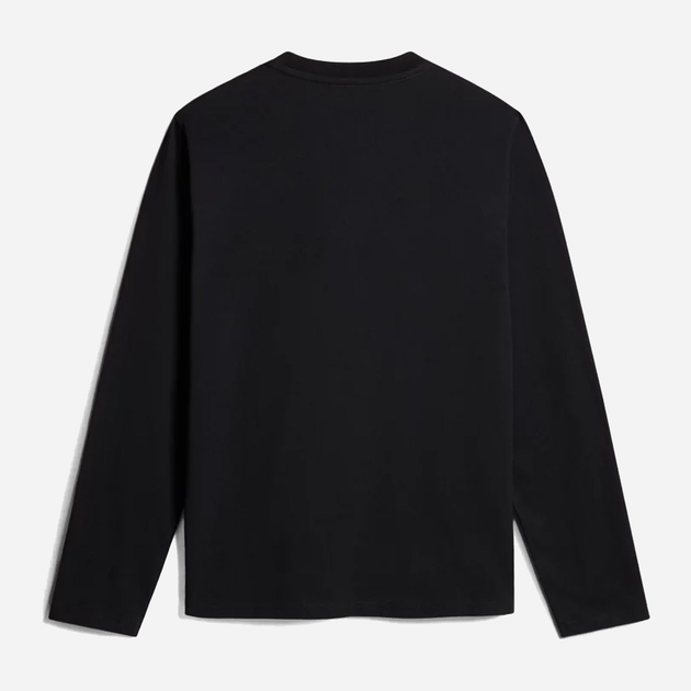 Лонгслів чоловічий Napapijri Salis NP0A4HN70411002 S Чорний (800070312011) - зображення 6