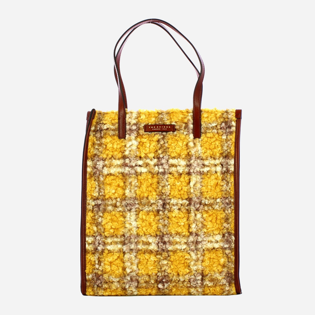 Torebka shopper materiałowa The Bridge Mirra_Wow 041304FY YS Brązowa (800070346558) - obraz 1