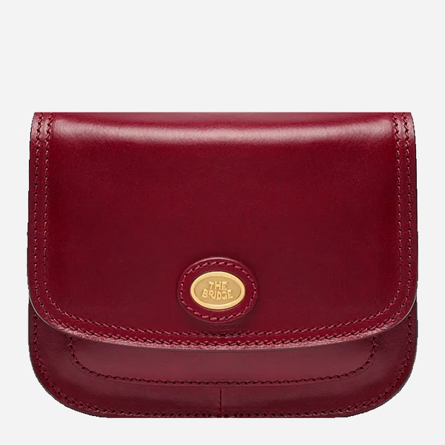 Torebka crossbody damska ze skóry naturalnej mała The Bridge Stodo 04543501 2E Czerwona (800070346585) - obraz 1