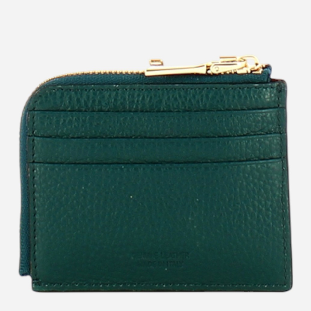 Etui na karty damskie skórzane Iuntoo Armonia 167071101 Turkusowe (800070346716) - obraz 2