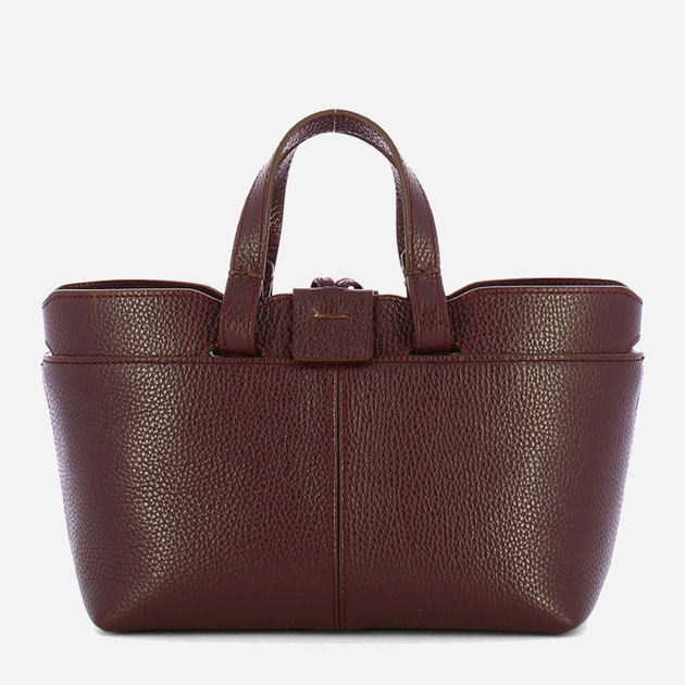 Torebka crossbody damska ze skóry naturalnej mała Iuntoo Rivera 191004 Bordowa (800070346754) - obraz 2