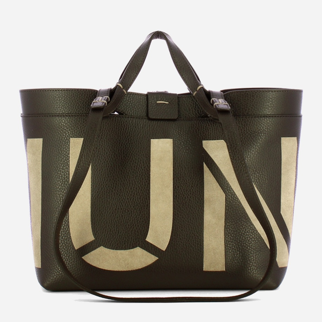 Torebka shopper ze skóry naturalnej Iuntoo Sibilla 191103 Brązowa (800070346758) - obraz 1