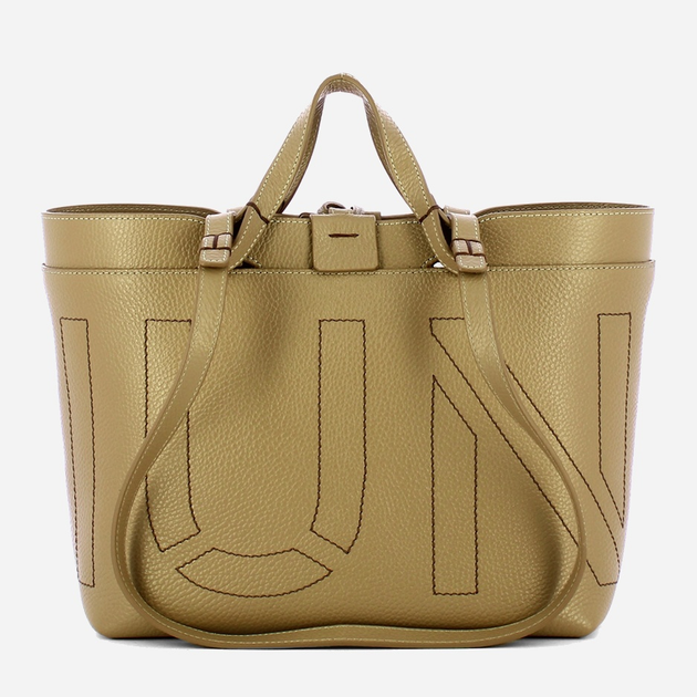 Torebka shopper ze skóry naturalnej Iuntoo Sibilla 191203 Beżowa (800070346762) - obraz 1