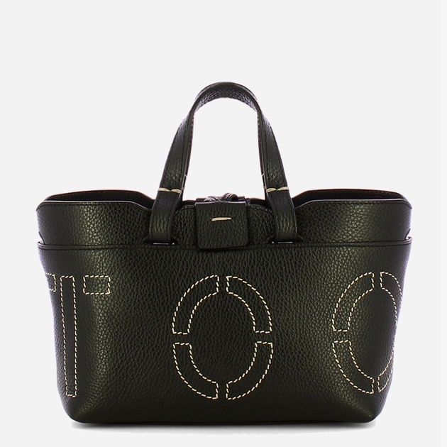 Torebka crossbody damska ze skóry naturalnej mała Iuntoo Sibilla 191204 Czarna (800070346765) - obraz 2