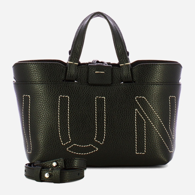 Torebka crossbody damska ze skóry naturalnej mała Iuntoo Sibilla 191204 Czarna (800070346765) - obraz 4