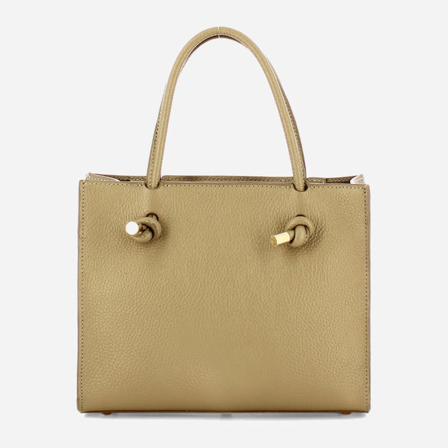 Torebka crossbody damska ze skóry naturalnej mała Iuntoo Giunto 195003 Beżowa (800070347415) - obraz 2