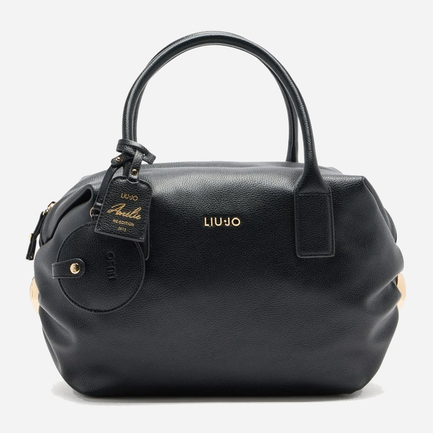 Сумка крос-боді через плече жіноча зі штучної шкіри велика Liu Jo AF5027E0058 22222 Чорна (800070345524) - зображення 1