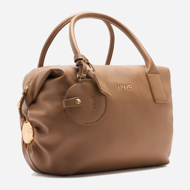 Сумка крос-боді через плече жіноча зі штучної шкіри велика Liu Jo AF5027E0058 81140 Коричнева (800070345525) - зображення 3