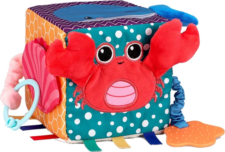 Zabawka dla malucha Swede Kostka sensoryczna miękka Q12645 (5902496209866) - obraz 1