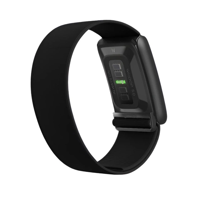 Фітнес-браслет WHOOP 5.0 з ремінцем Jet Black CoreKnit + Peak підписка 12 міс., Чорний (WH1250012) - зображення 2