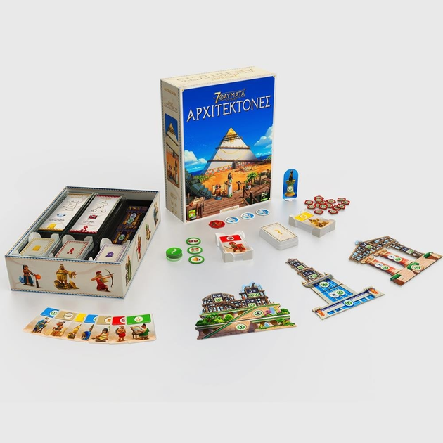 Gra planszowa Kaissa 7 Cudów Świata: Architekci (wersja grecka) KA114239 (5425016925904) - obraz 2