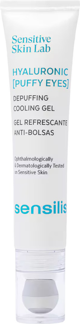 Гель під очі Sensilis Hyaluronic освіжаючий проти мішків під очима 15 мл (8428749007081) - зображення 1