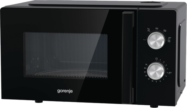Микроволновая печь Gorenje MO17E1BH Черный 17 л 700W механическое управление (MO17E1BH) - изображение 2