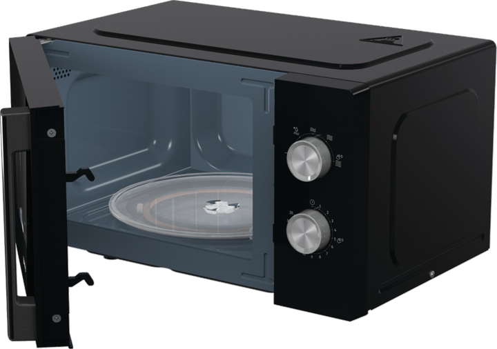 Микроволновая печь Gorenje MO17E1BH Черный 17 л 700W механическое управление (MO17E1BH) - изображение 4