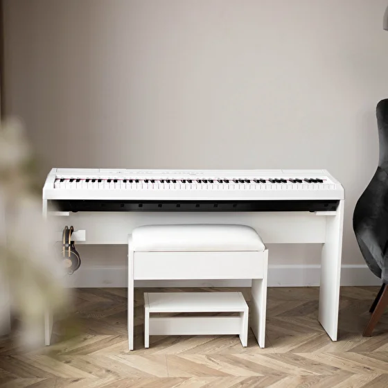 Стійка для піаніно без кришки для Casio Белый - изображение 5