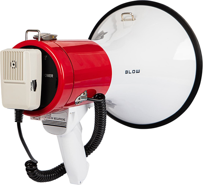 Гучномовець Blow MP-1513 White-Red (30-517#) - зображення 2