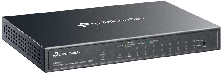 Przełącznik TP-LINK Omada ES210GMP - obraz 3