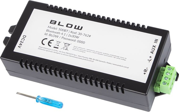 Підсилювач Blow 500BT 2x30W (30-762#) - зображення 1