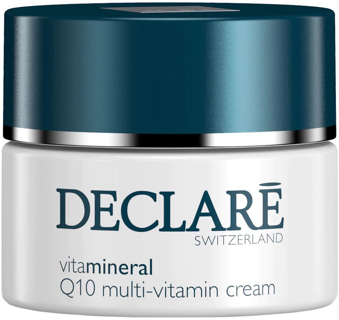 Крем для обличчя для чоловіків Declare Vita Mineral Q10 поживний 50 мл (9007867007303) - зображення 1
