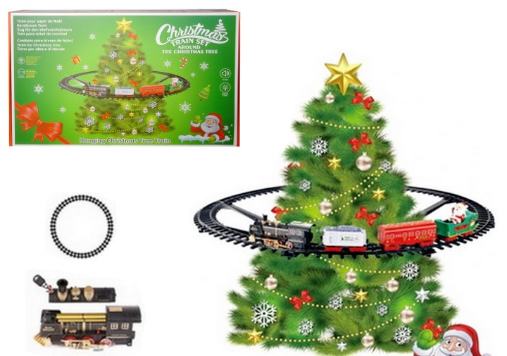 Kolejka świąteczna Swede z dźwiękiem i światłem G6872 (5902496201754) - obraz 2