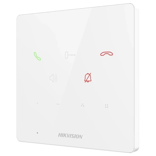 Аудіодомофон IP мережевий POE Hikvision DS-KH6000-E1/White - изображение 2