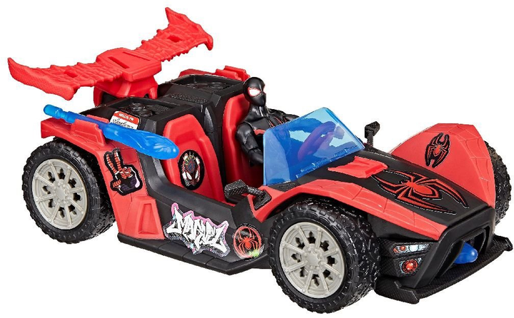 Набір Hasbro SPIDER-MAN Spider Mobile & Miles Morales 10 см (5010996284839) - зображення 3
