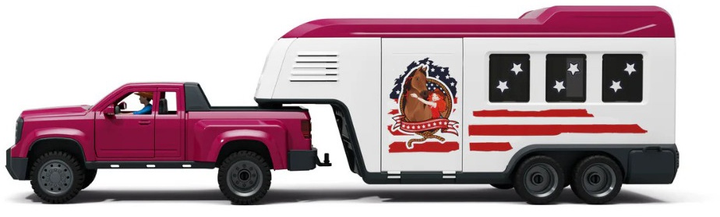 Zestaw Schleich HORSE CLUB Lakeside Truck and Trailer 42705 (4069111086774) - obraz 3