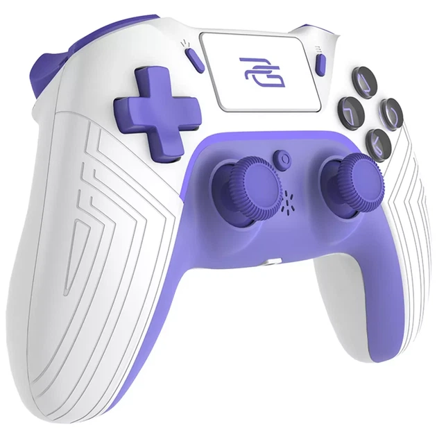 Беспроводный джойстик геймпад Proove Gaming Skadi |Bluetooth, 600mAh, 10H, PS4, PC, Android| White Purple - Фото 2 Беспроводный джойстик геймпад Proove Gaming Skadi |Bluetooth, 600mAh, 10H, PS4, PC, Android| White Purple - изображение 2