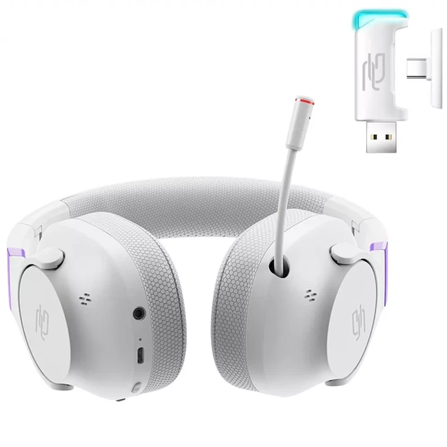 Беспроводная игровая гарнитура Proove Gaming Bliss Pro (APP) White - Фото 1 Беспроводная игровая гарнитура Proove Gaming Bliss Pro (APP) White - изображение 1