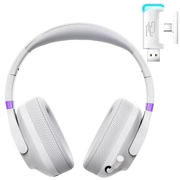 Беспроводная игровая гарнитура Proove Gaming Bliss Pro (APP) White - Фото 2 Беспроводная игровая гарнитура Proove Gaming Bliss Pro (APP) White - изображение 2