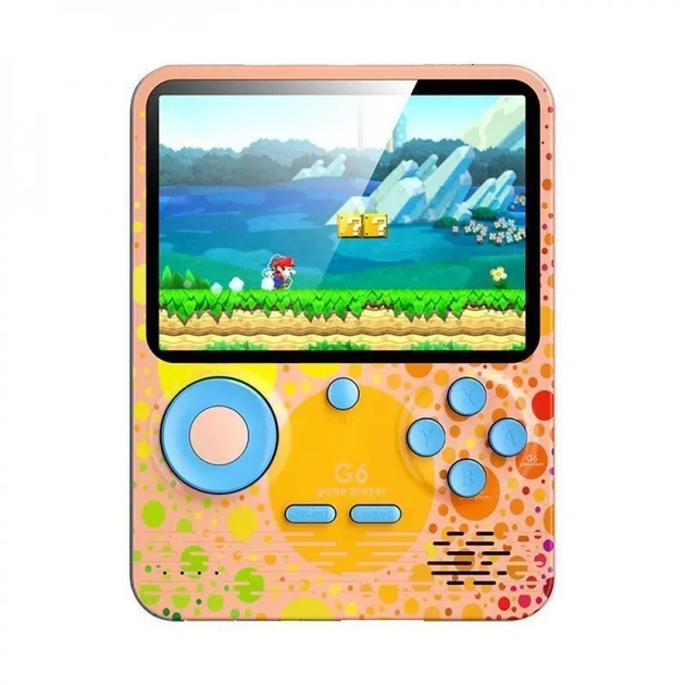 Портативная игровая консоль G6 3.5 дюйма 6000mAh Pink - изображение 3