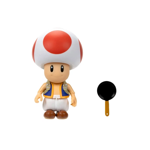 Коллекционная фигурка Тоад 13см Jakks Pacific The Super Mario Bros Movie Toad (417194) - Фото 3 Коллекционная фигурка Тоад 13см Jakks Pacific The Super Mario Bros Movie Toad (417194) - изображение 3