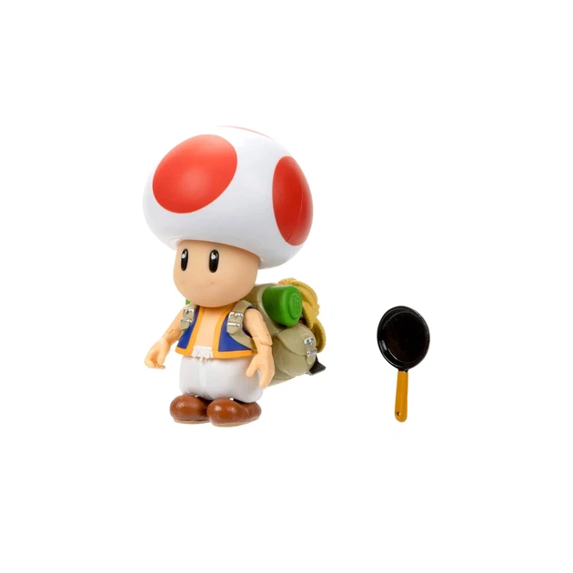 Коллекционная фигурка Тоад 13см Jakks Pacific The Super Mario Bros Movie Toad (417194) - Фото 4 Коллекционная фигурка Тоад 13см Jakks Pacific The Super Mario Bros Movie Toad (417194) - изображение 4