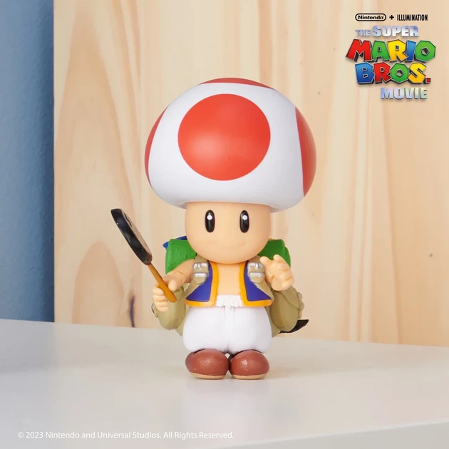Коллекционная фигурка Тоад 13см Jakks Pacific The Super Mario Bros