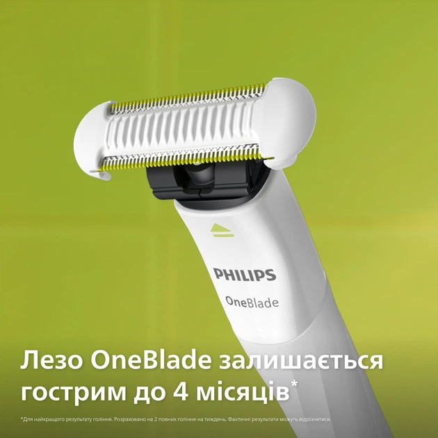 Електростанок Philips OneBlade Intimate QP1924/22 для інтимних зон