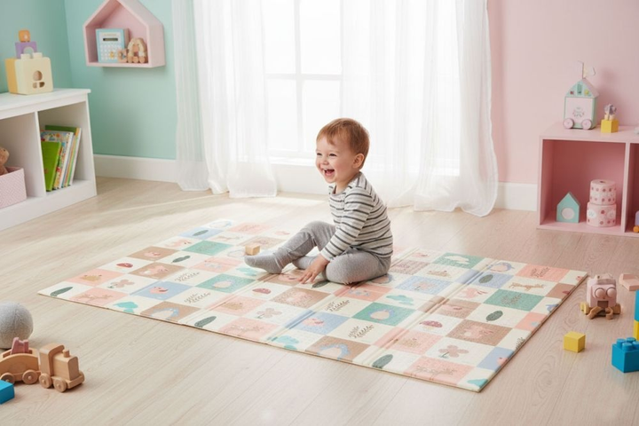 Килимок з пінопласту для дітей Iplay навчальний двосторонній складний 200 x 150 см (6958868850371) - зображення 8