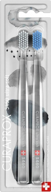 Набір зубних щіток Curaprox Duo Winter CS 5460 Ultra Soft 2 шт (7612412427110) - зображення 1
