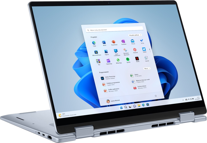 Laptop Dell Inspiron 14 Plus 2-in-1 DB04250 (0425-2778) Ice Blue - obraz 3